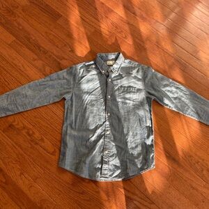 Crewcuts Blue Button Down Shirt for Kids